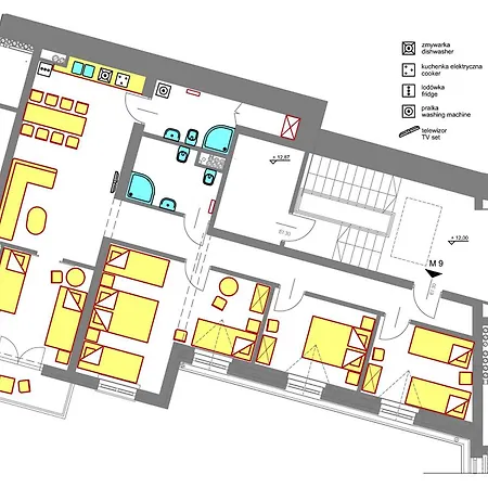 Vanilla - 3 Spacious 5min To Main Square شقة فندقية